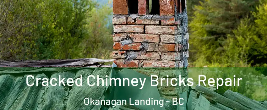  Cracked Chimney Bricks Repair Okanagan Landing - BC