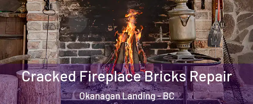  Cracked Fireplace Bricks Repair Okanagan Landing - BC