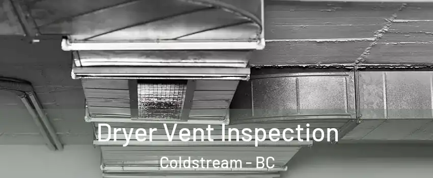  Dryer Vent Inspection Coldstream - BC
