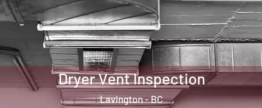 Dryer Vent Inspection Lavington - BC