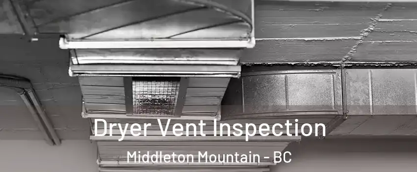  Dryer Vent Inspection Middleton Mountain - BC