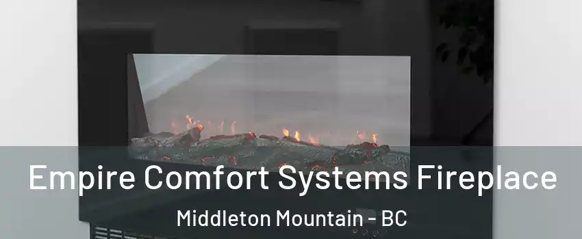 Empire Comfort Systems Fireplace Middleton Mountain - BC