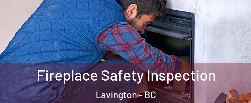 Fireplace Safety Inspection Lavington - BC