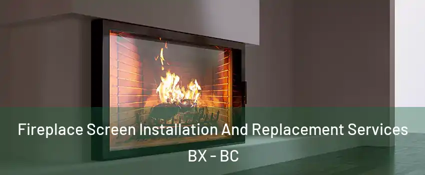 Fireplace Screen Installation And Replacement Services BX - BC