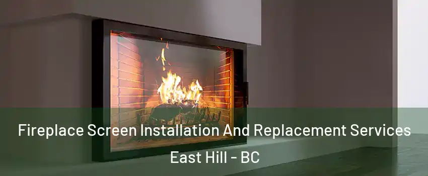  Fireplace Screen Installation And Replacement Services East Hill - BC