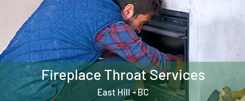  Fireplace Throat Services East Hill - BC