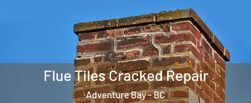  Flue Tiles Cracked Repair Adventure Bay - BC