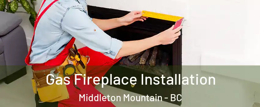  Gas Fireplace Installation Middleton Mountain - BC