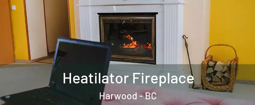  Heatilator Fireplace Harwood - BC