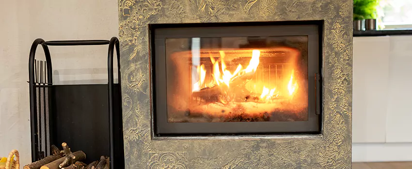 Decorative Electric Fireplace Installation in East Hill, BC