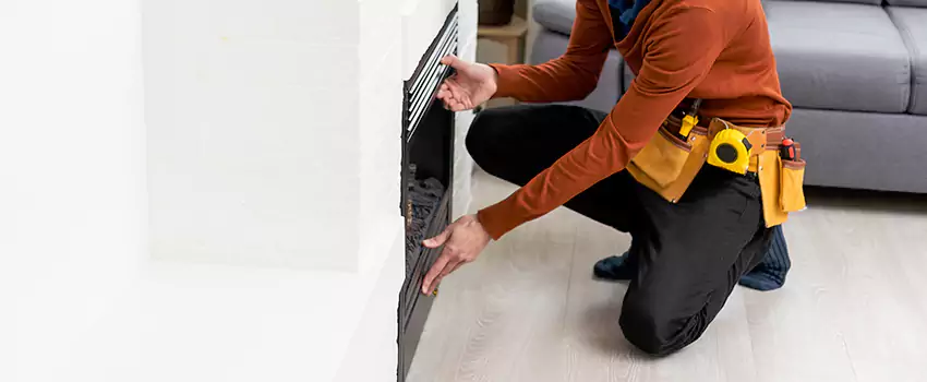 Electric Fireplace Insert Installation in East Hill, British Columbia