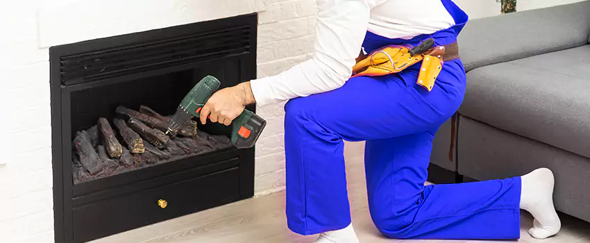 B-Vent Gas Fireplace Installation in East Hill, BC