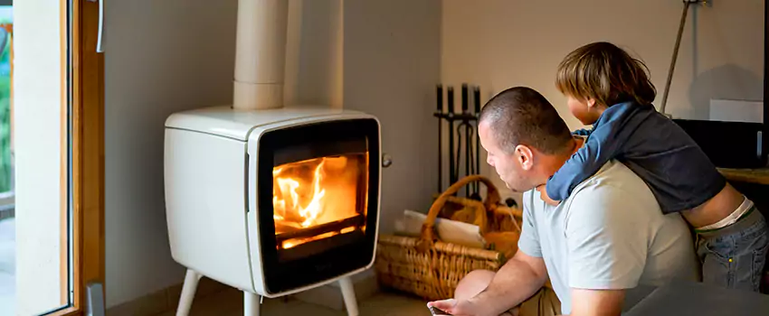 Morso Cast Iron Fireplace Insert Installation in East Hill, BC