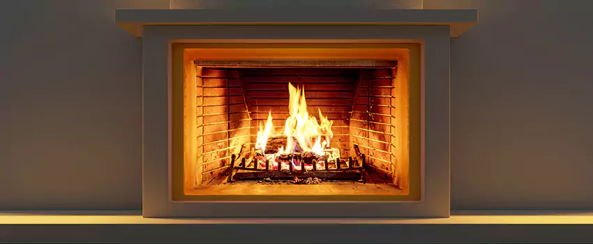 Open Flame Wood-Burning Fireplace Installation Services in East Hill, British Columbia