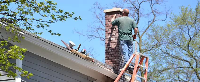 Chimney Crown Repair in East Hill, British Columbia