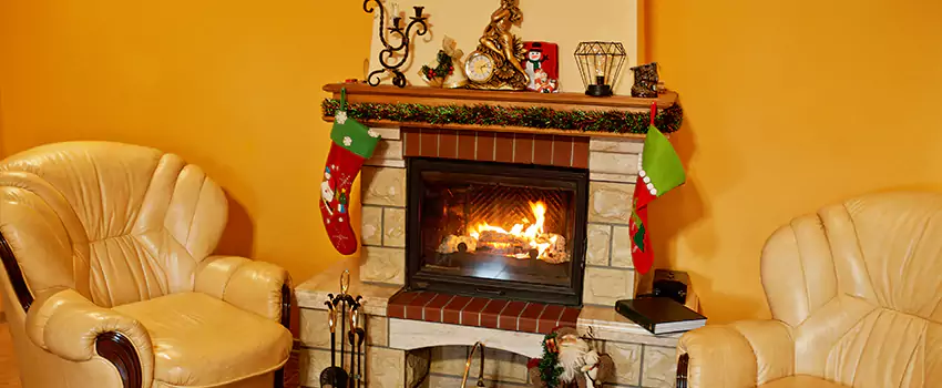 Fireplace Hearth Ideas in East Hill, British Columbia