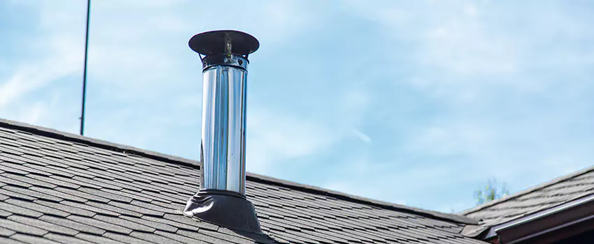 Outdoor Metal Chimney Installation in East Hill, British Columbia