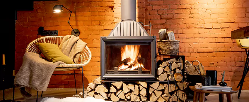 Pellet Stove Chimney Pipe Brackets Installation in East Hill, BC