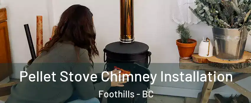  Pellet Stove Chimney Installation Foothills - BC