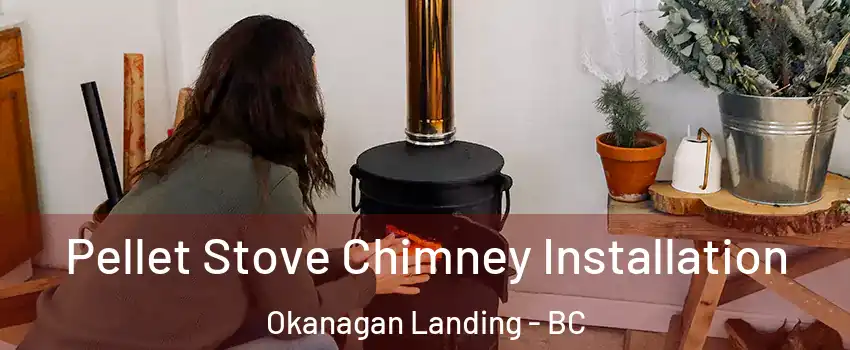  Pellet Stove Chimney Installation Okanagan Landing - BC