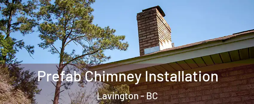 Prefab Chimney Installation Lavington - BC