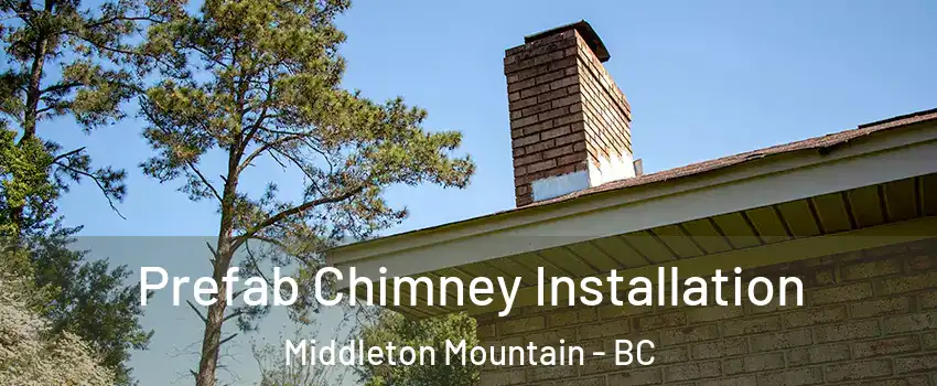  Prefab Chimney Installation Middleton Mountain - BC